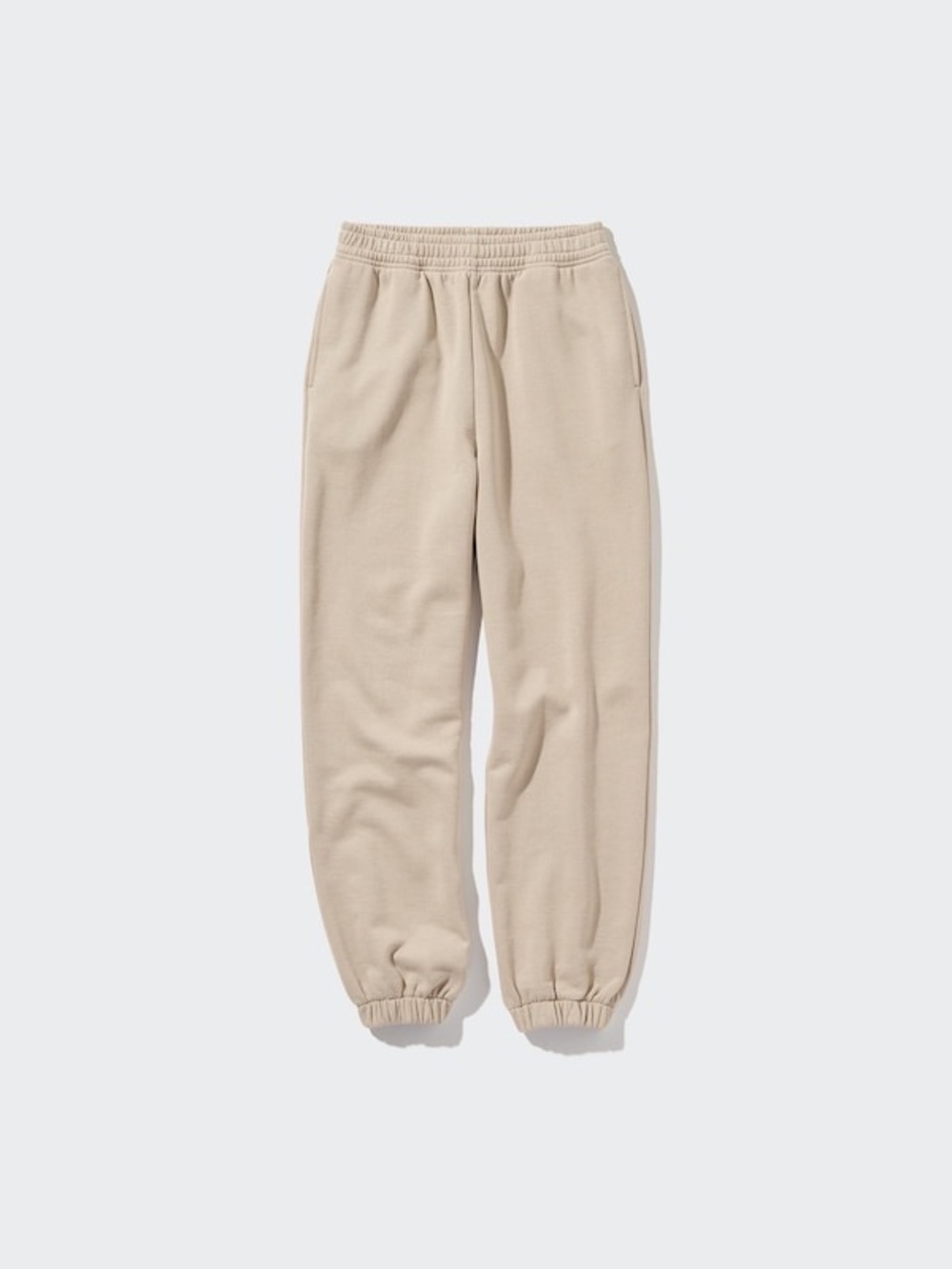 Uniqlo Beige Jogger Sweatpants